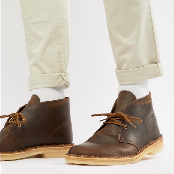 clarks beeswax desert boots